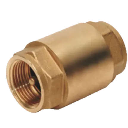 Metal shutter check valve