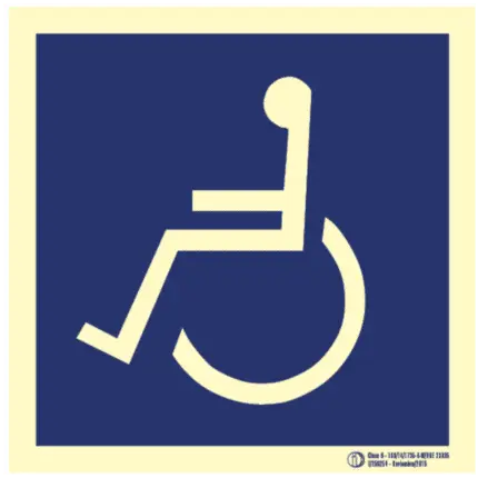 Signal Handicapped Access Class B