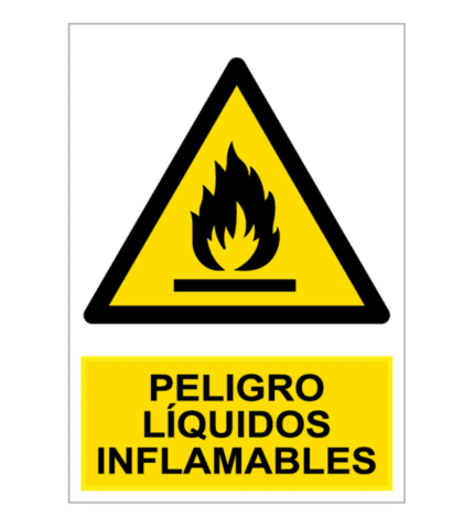 Flammable Liquids Danger Signal/Poster