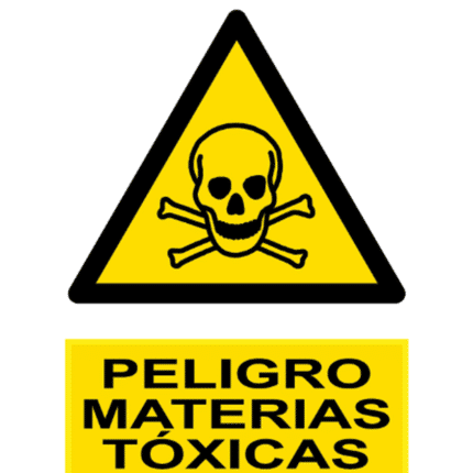 Signal / Danger Poster. Toxic materials