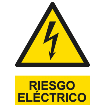 Señal / Cartel de Riesgo eléctrico