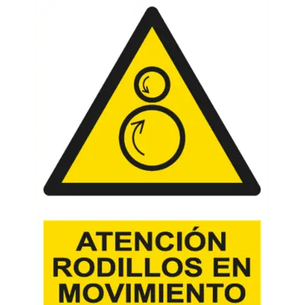 Signal / Attention Poster. Moving rollers