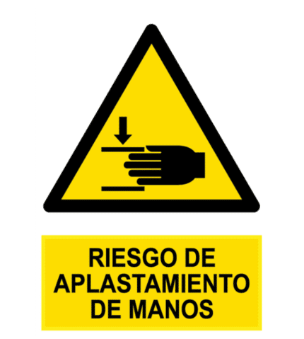 Signal / Hand Smash Risk Poster