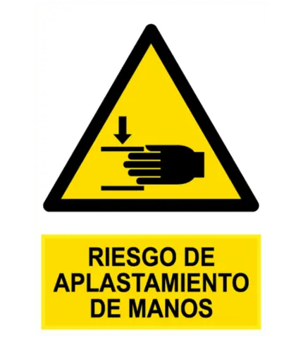 Signal / Hand Smash Risk Poster