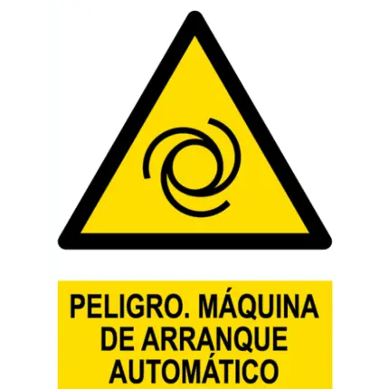 Signal / Danger Poster. Automatic start