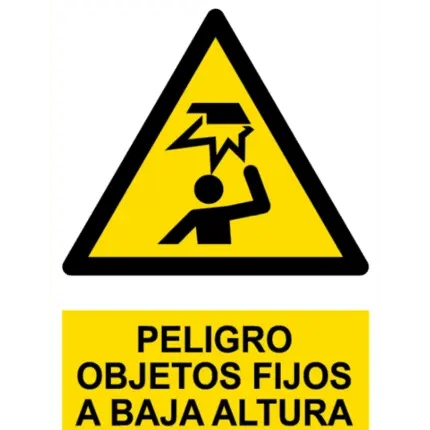 Signal / Danger Poster. Fixed objects at low altitude