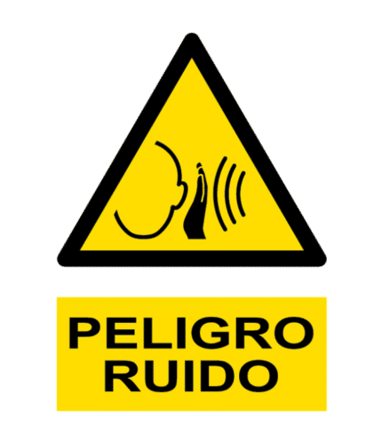 Signal / Danger Poster. Noise