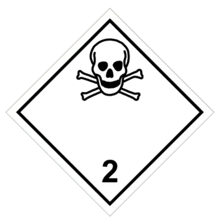 Toxic Gas Signal. Division 2.3.