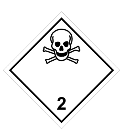 Toxic Gas Signal. Division 2.3.