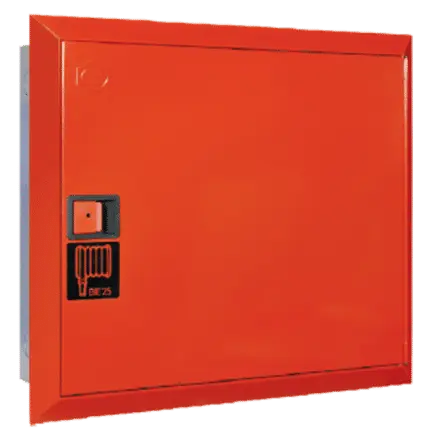 FHC + Fire Extinguisher Cabinet + NARROW Alarm Pushbutton