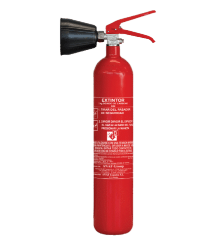 Extintor de dióxido de carbono CS2