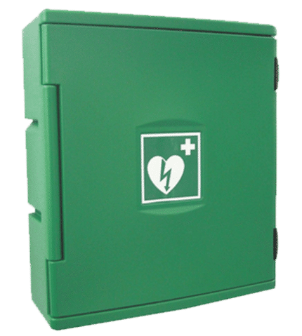 Defibrillator cabinet