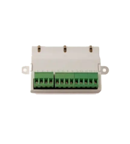 Module 1 conventional zone with relay output. EM411R