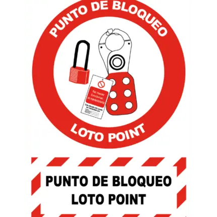 Signal / Locking Point Poster