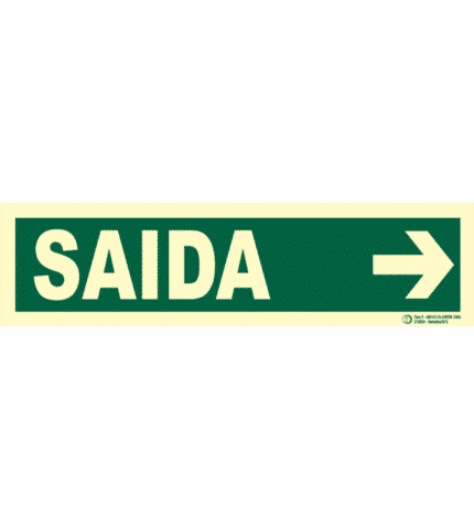 Saida Signal/Poster. Class B monolingual