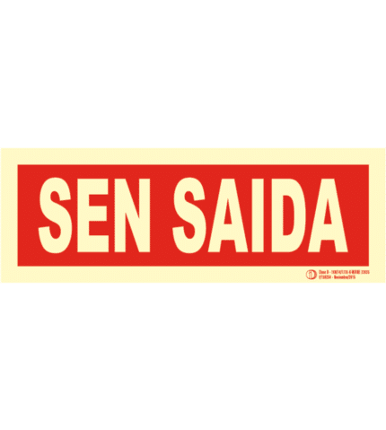 Signal / Sen sign saida. Monolingual. Class B