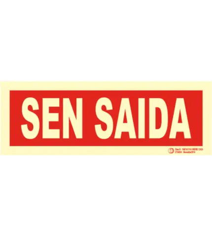 Signal / Sen sign saida. Monolingual. Class B