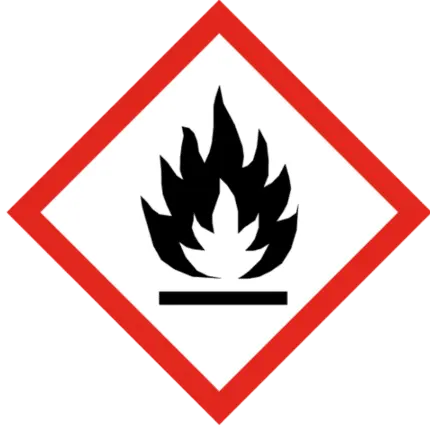 Sign of Flammable Substances