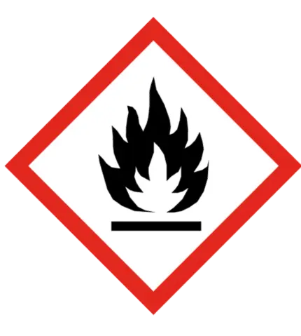 Sign of Flammable Substances