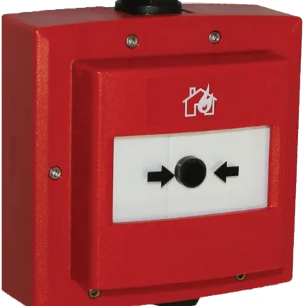 Pulsador de alarma direccionable. EC0010E