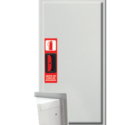 IMAX Fire extinguisher cabinet / drawer