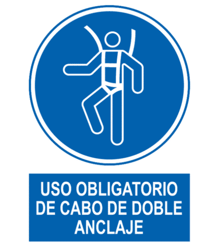 Signal / Poster For Mandatory Harness Use