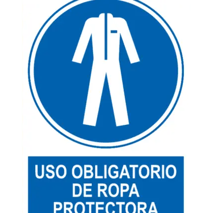 Signal / Poster For Mandatory Use of Protective Clothing
