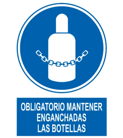 Signal / Poster of Mandatory bottles hooked