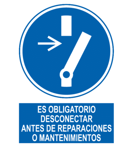 Signal / Poster Mandatory disconnect repairs