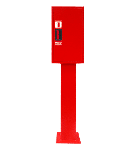 Fire extinguisher cabinet stand