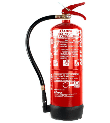 6 lt water fire extinguisher + PPE6A additives