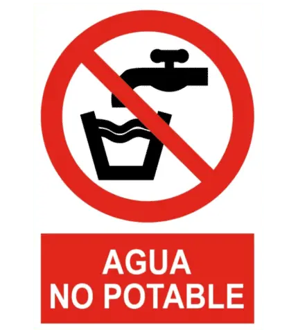 Signal / Non-drinking Water Poster