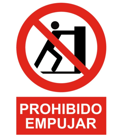 Signal / Poster Forbidden to Push