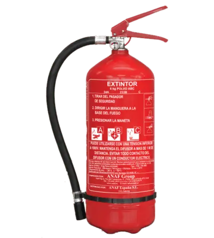 Fire extinguisher 6 kg PS6 ABC powder