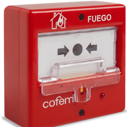 Conventional rearmable alarm button PUCAR