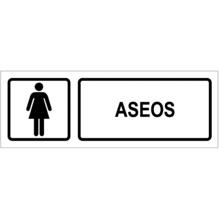 Sign / Poster of Female Toilets