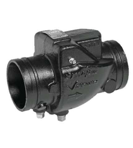 Slotted check valve