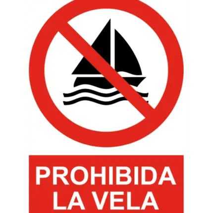 Signal / Poster forbidden sailing