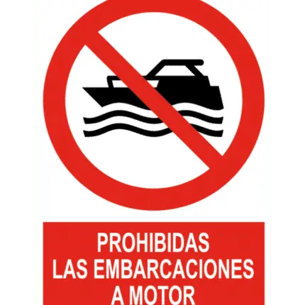 Signal / Poster of Forbidden motor boats