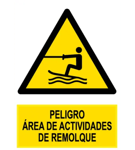 Signal / Danger Poster Area Activities Trailer