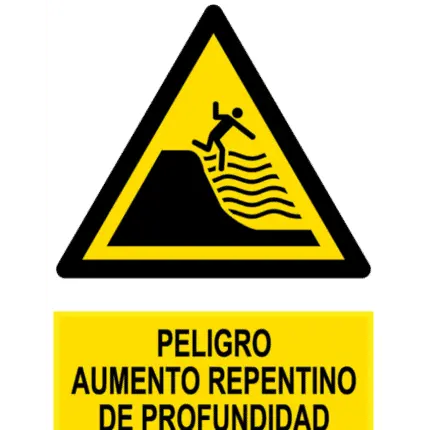 Signal / Danger Poster increase sea depth