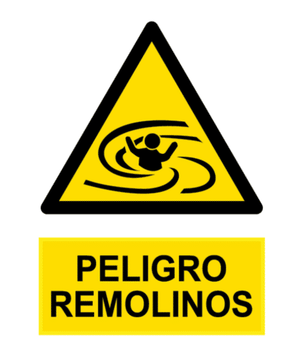 Swirl Signal/Danger Poster