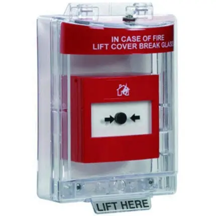 Watertight box for IACPP fire pushbutton