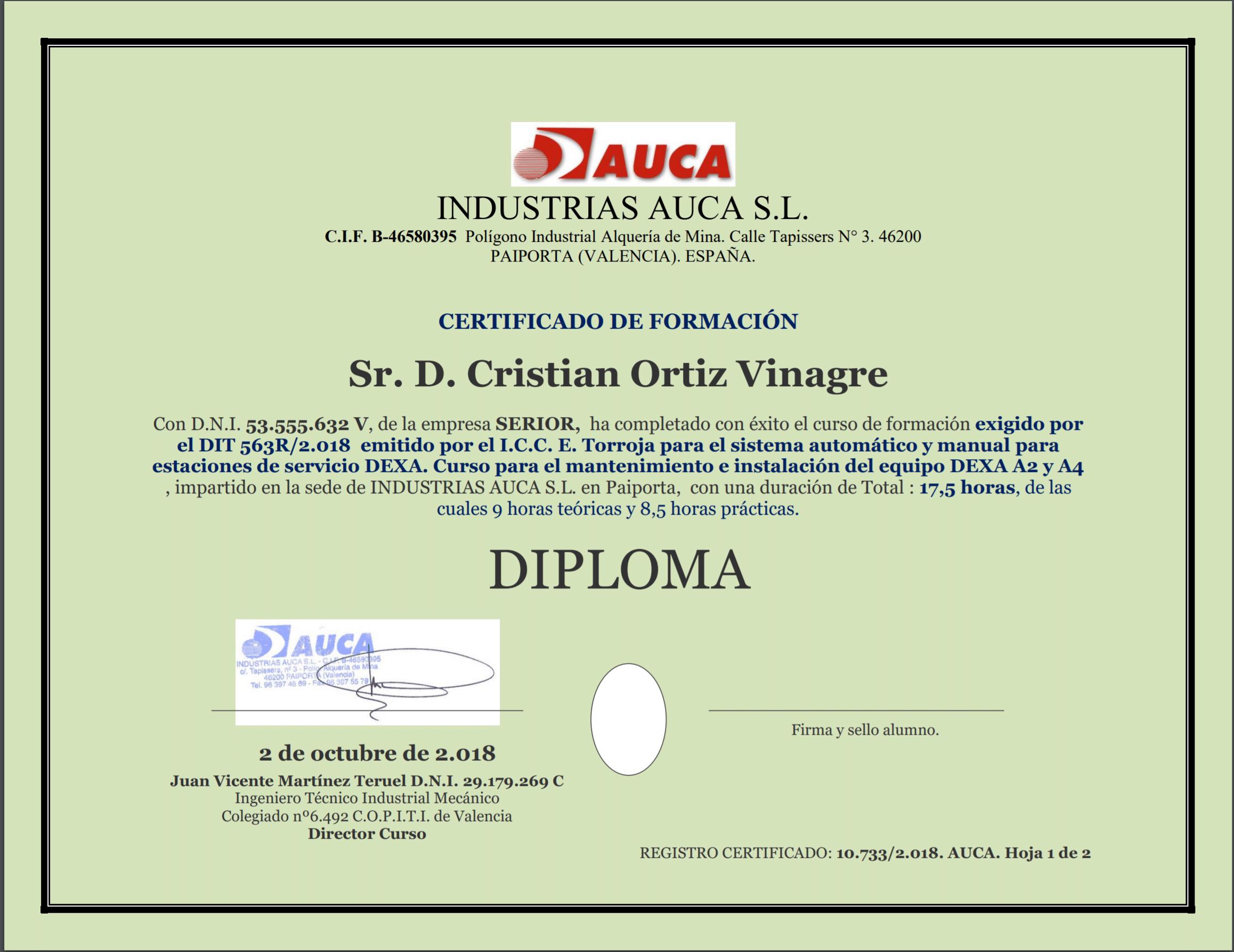 Sistema DEXA – SERIOR