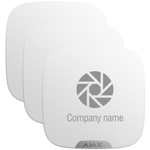 AJAX - 10XAJ-BRANDPLATES-W - Sirena exterior Fibra blanco