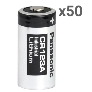 Batería Pack 50 uds (50XBATT-CR123A-P)