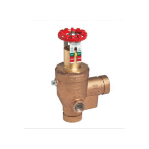 Válvula de prueba y drenaje rociadores. Ranurado