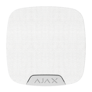 AJAX - AJ-HOMESIREN-S-W - Sirena interior Jeweller Cableada con flash 105 dB blanco Grado 2