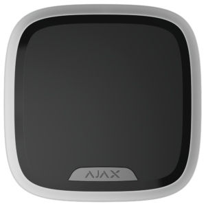 AJAX - AJ-STREETSIRENPLUS-S-B - Sirena exterior Jeweller Batería con flash 107 dB IP54 negro Grado 2 NFA2P