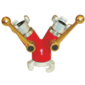 Bifurcación derivación agua